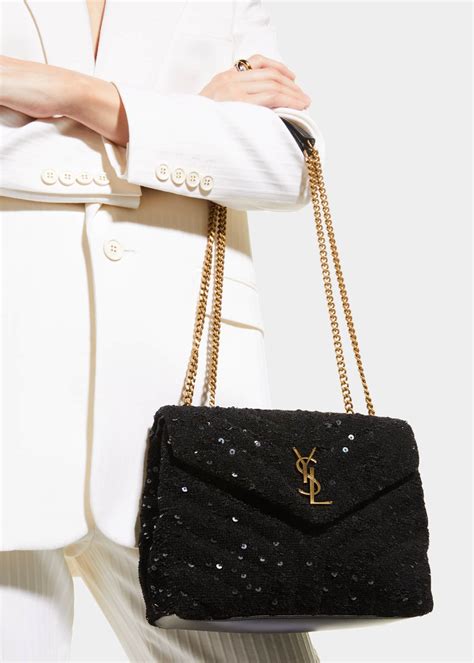 ysl sequin bag